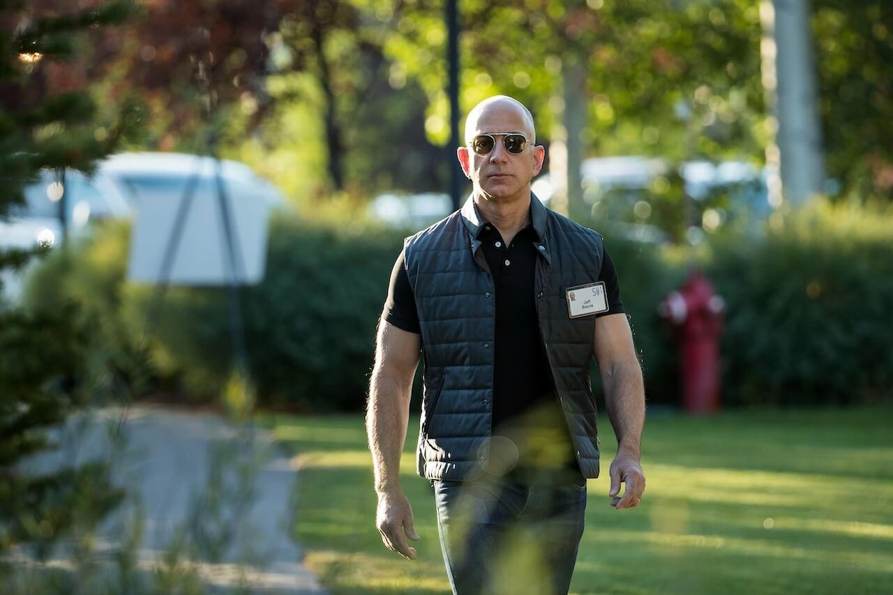 Jeff Bezos: Workout: 30 minutes of cardio, 45 minutes of weightlifting